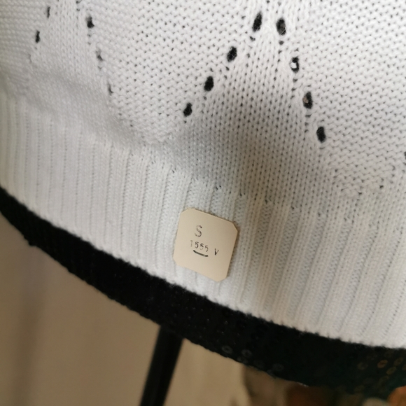 Vintage 80's Grace Cream Sweater Size Small - Picture 3 of 8